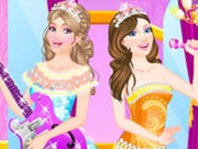 Betty And Popstar Dress Up