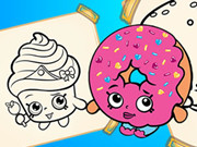 Shopkins Coloring Book