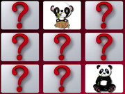 Cute Panda Memory Challenge