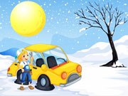 Snow Cars Jigsaw